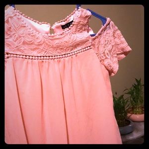 Pink semi formal dress